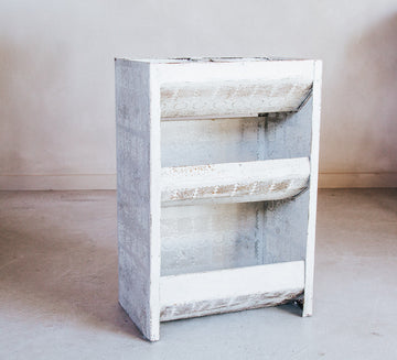 Vintage Metal Storage Shelves