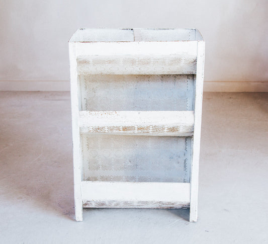 Vintage Metal Storage Shelves