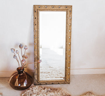 Vintage Ornate Gilded Mirror