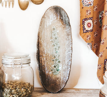 Rustic Pottery Serving Plate