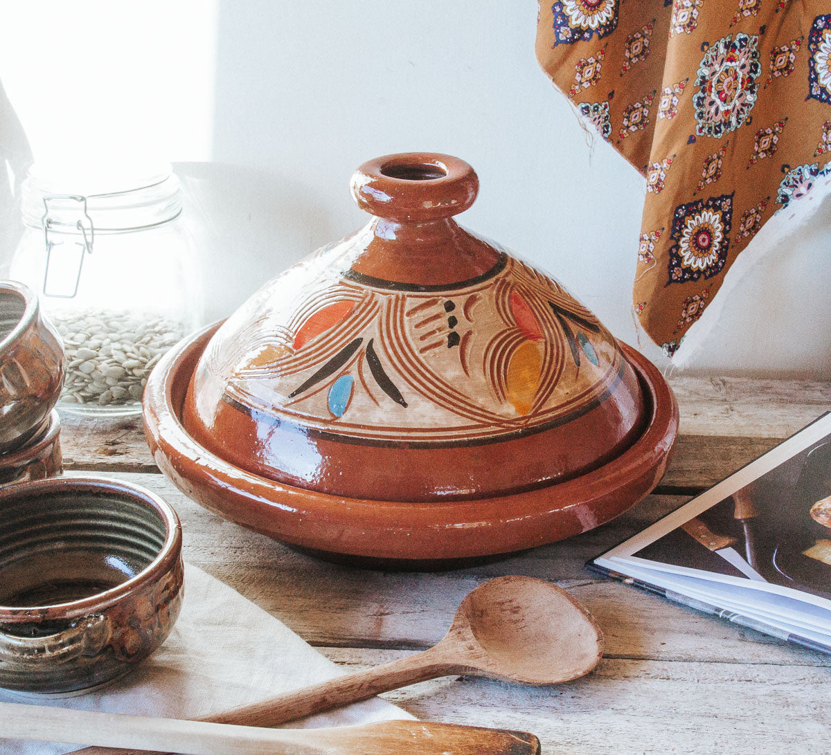 vintage moroccan tagine