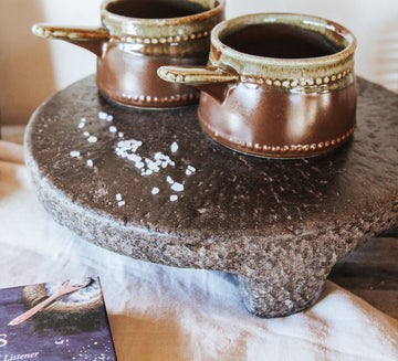 Vintage Stone Chapati Board