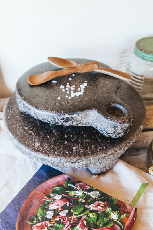 Vintage Stone Chapati Board