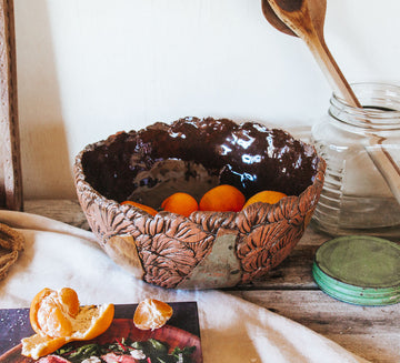 Rustic Pottery Bowl