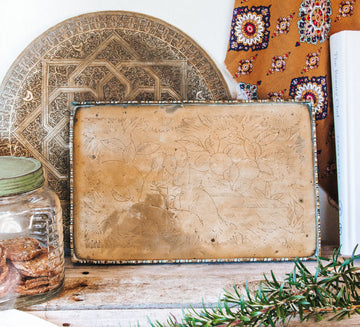 Vintage Brass Tray