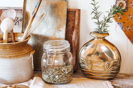 Vintage Brass Vase