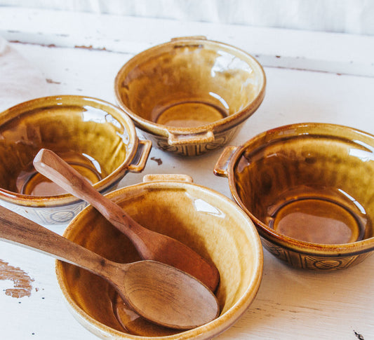 Vintage Crown Lynn Bowls - Set of 4