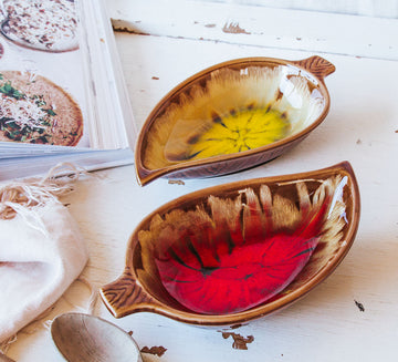 Vintage Ceramic Dish - Set of 2