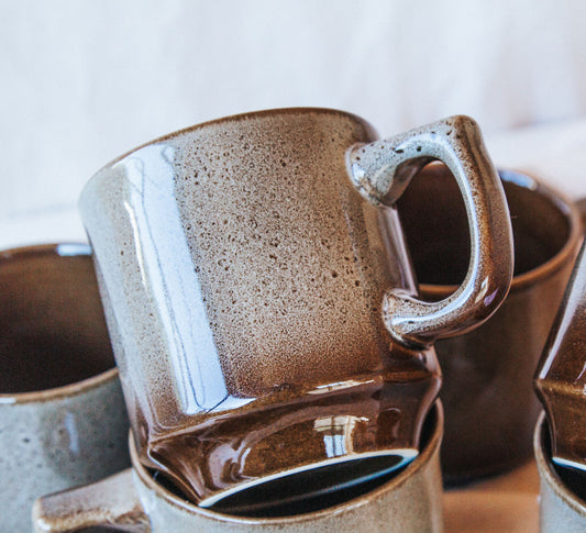 Vintage Temuka Coffee Mugs (6)