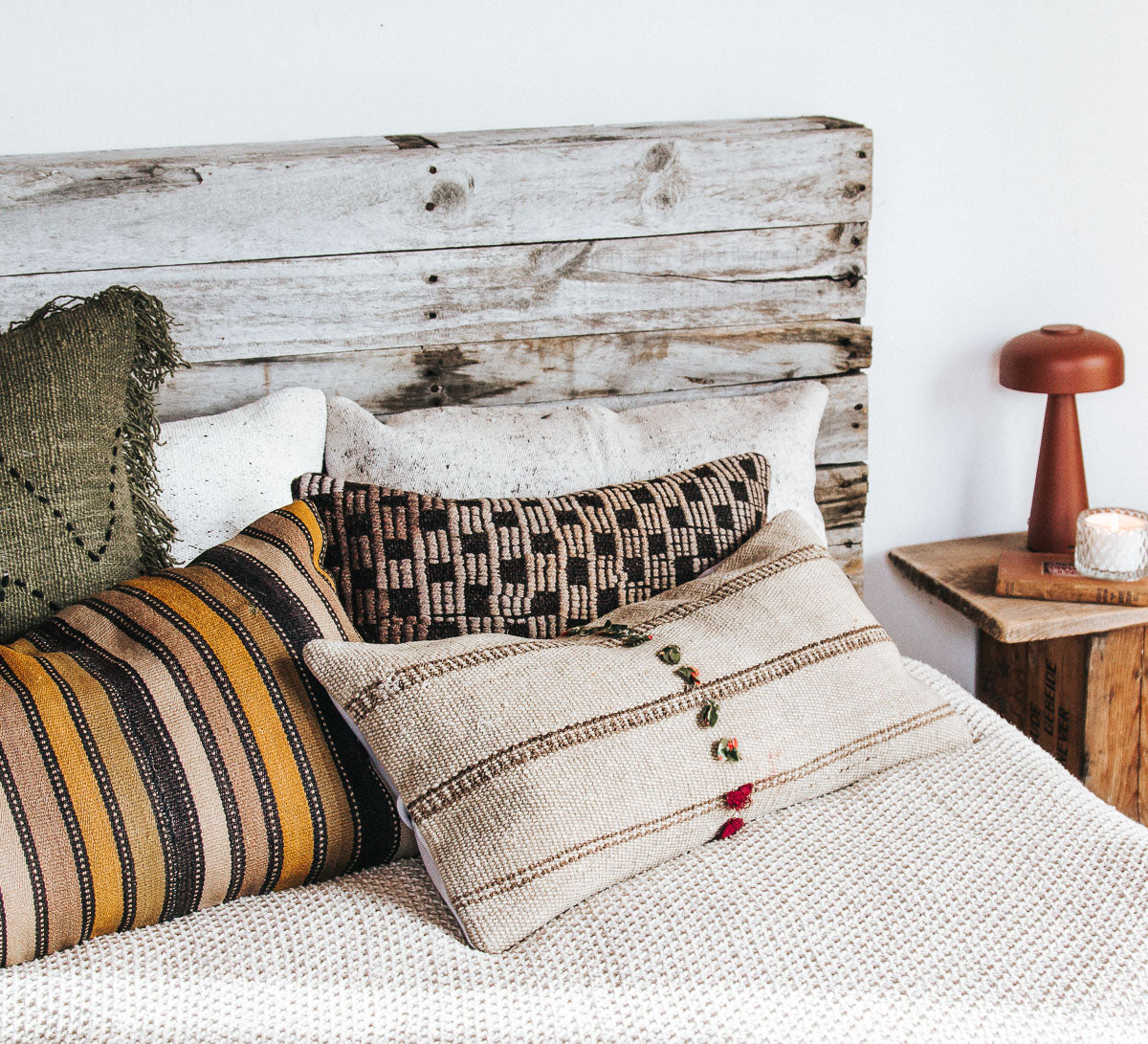 vintage boho tukish kilim cushion pillow