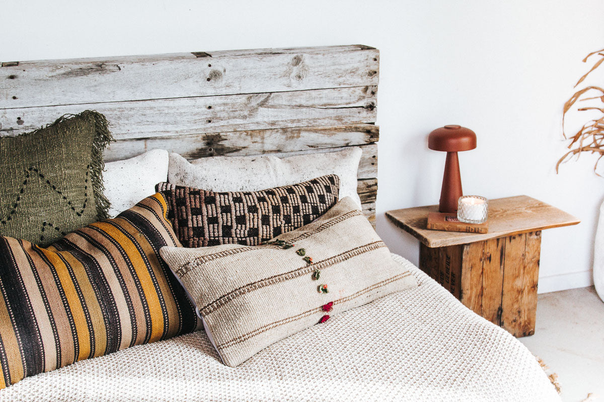vintage boho tukish kilim cushion pillow