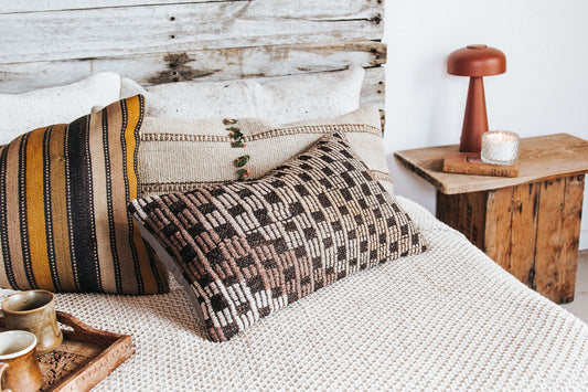 vintage boho tukish kilim cushion pillow