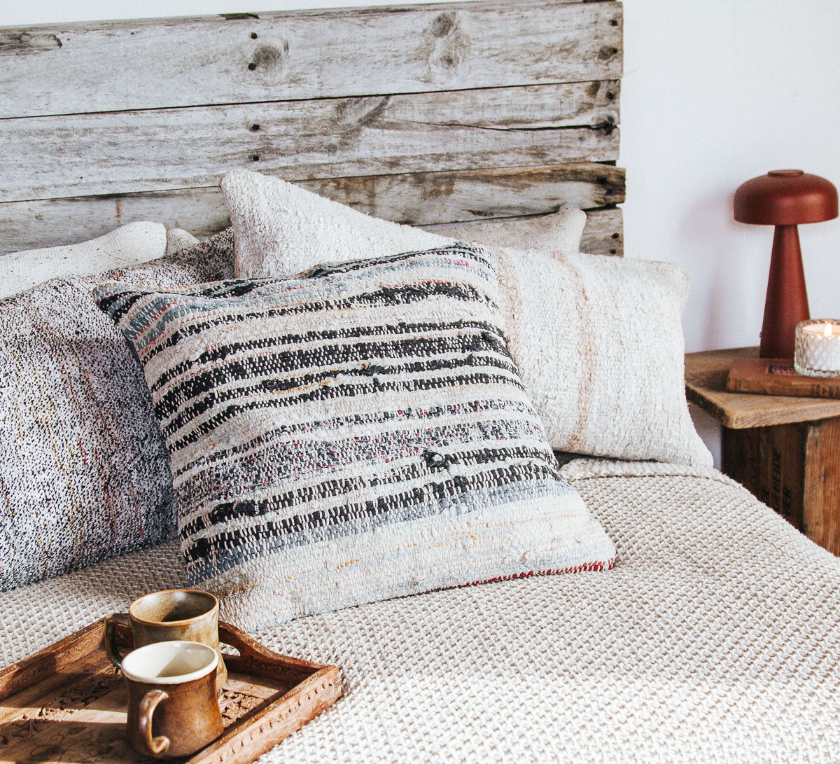 vintage boho tukish kilim cushion pillow