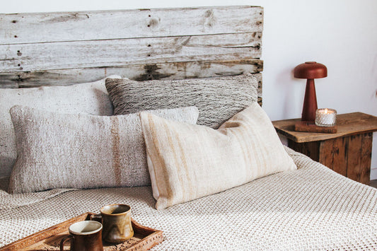 vintage boho turkish kilim cushion pillow