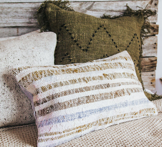 vintage boho turkish kilim cushion pillow