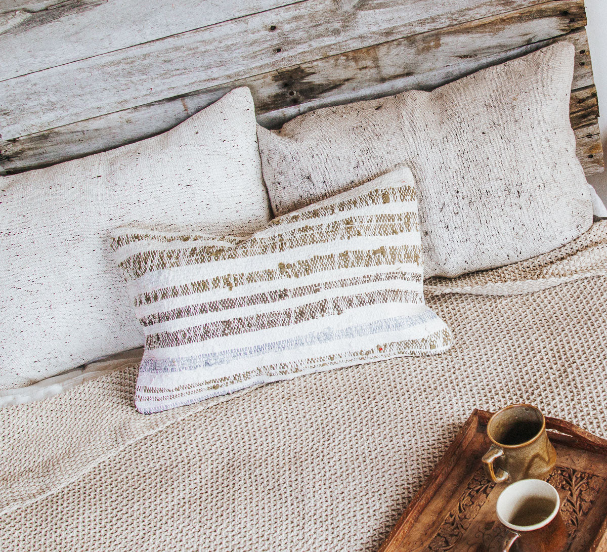 vintage boho turkish kilim cushion pillow