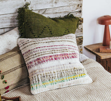 vintage boho turkish kilim cushion pillow