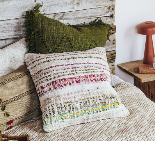 vintage boho turkish kilim cushion pillow
