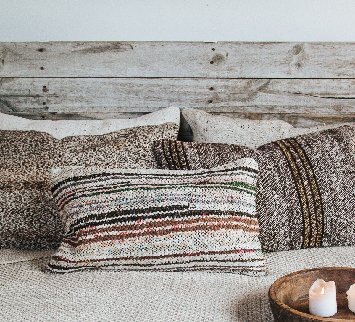 vintage boho turkish kilim cushion pillow