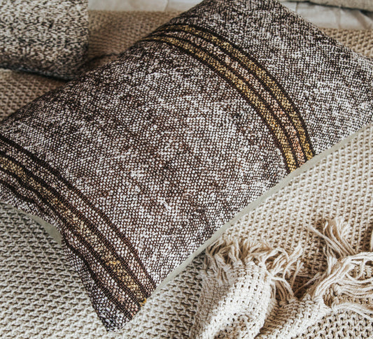 vintage boho turkish kilim cushion pillow