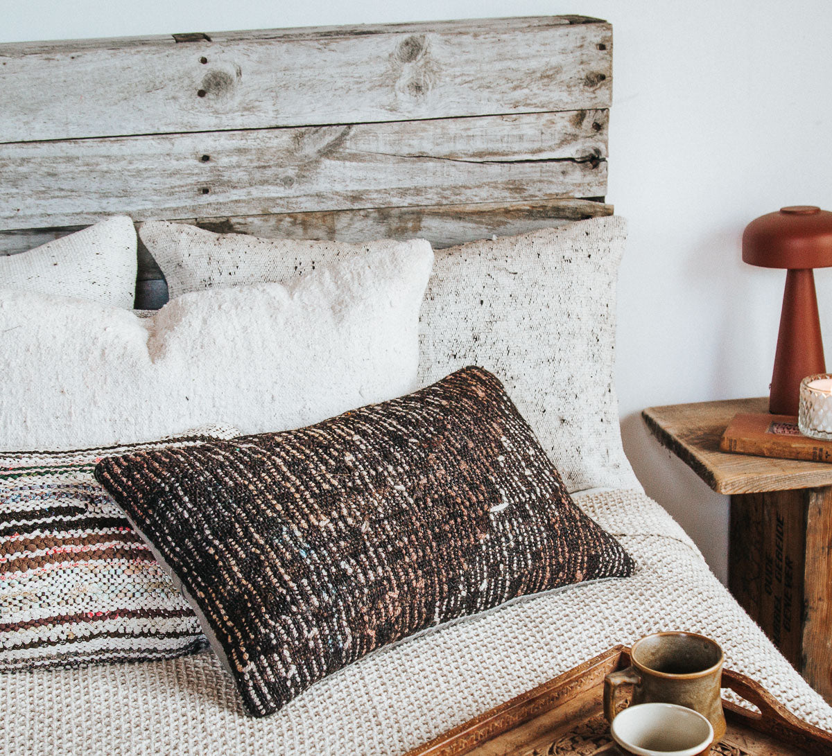 vintage boho turkish kilim pillow cushion