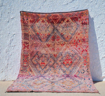 Vintage Moroccan Boujaad Rug 300x190cm