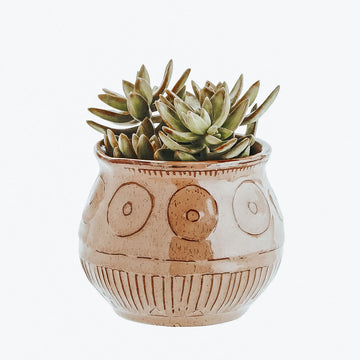 Stoneware Flower Pot (large) - NEW
