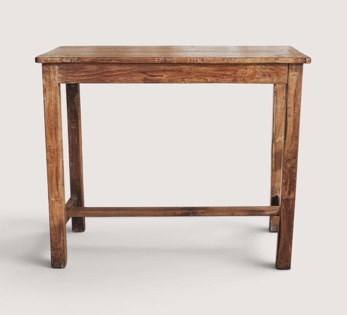 vintage boho rustic wooden hall console entryway table dresser table