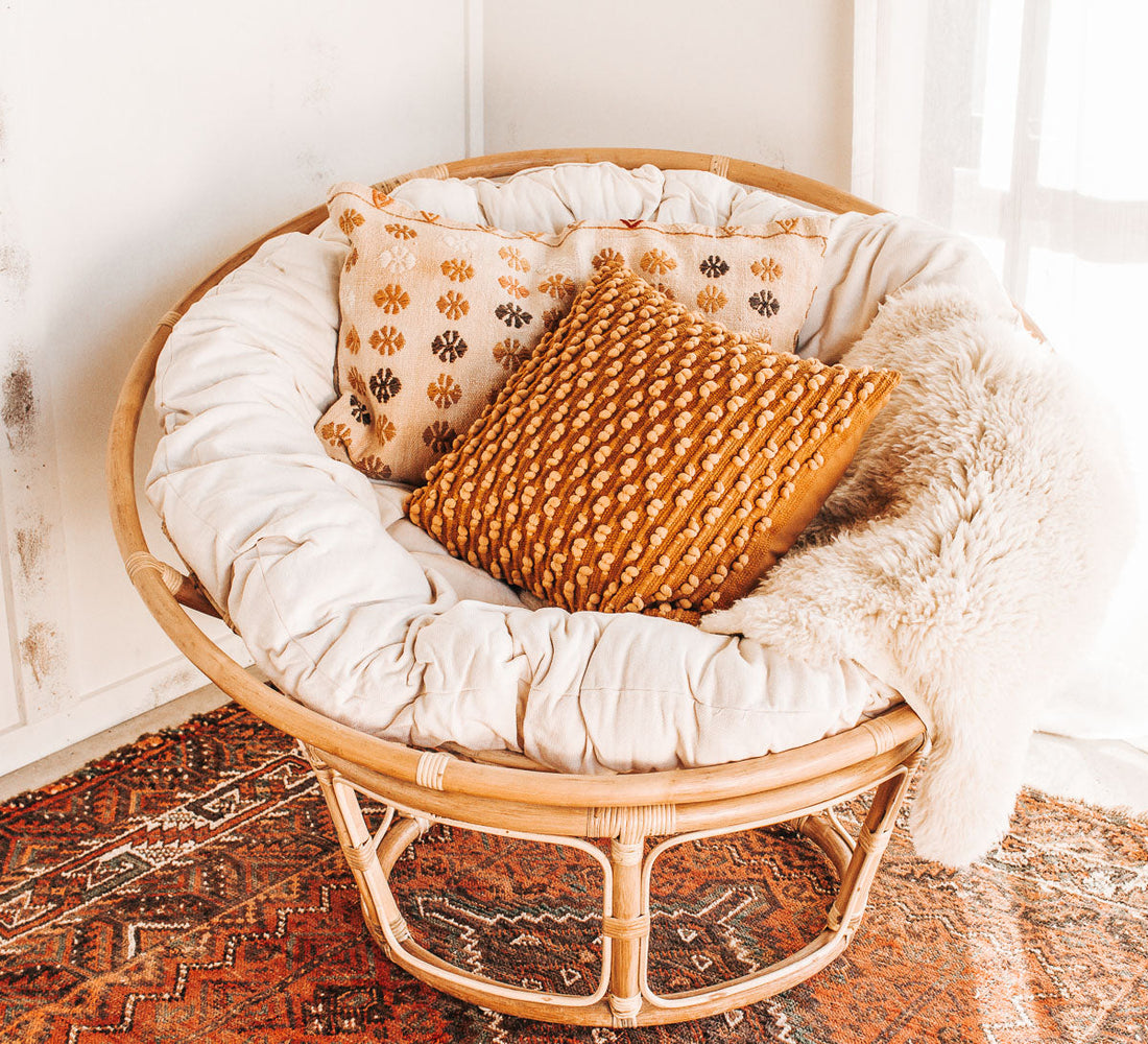 Cane Papasan Chair NEW